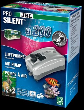 JBL - Компрессор для пресноводных и морских аквариумов 50-300 л, 3,5 Вт (ProSilent a200)