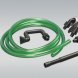 JBL - Гибкий шланг для воды, прозрачный зеленый, 2,5 м, на подвесе (Aquarium tubing GREEN 12/16)