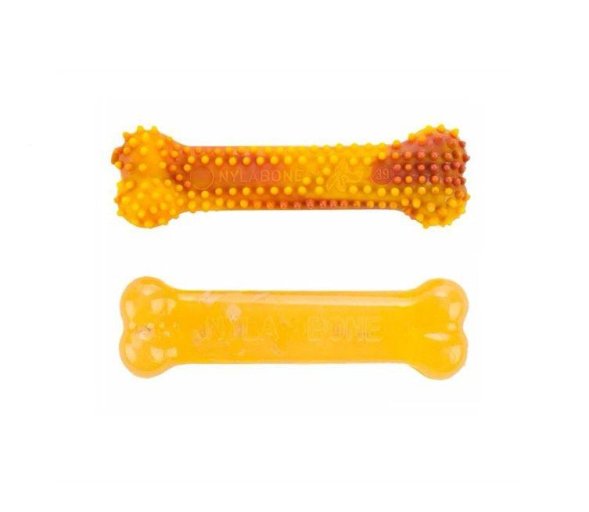 Nylabone - Косточка для маленьких собак, умеренно-жесткая, 2 шт