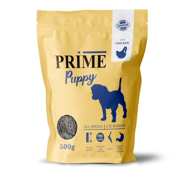 Prime - Сухой корм для щенков всех пород, с Курицей