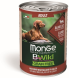 Monge BWild Grain Free - Беззерновые консервы из ягненка с тыквой и кабачками для взрослых собак всех пород 400 г