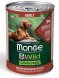 Monge BWild Grain Free - Беззерновые консервы из ягненка с тыквой и кабачками для взрослых собак всех пород 400 г