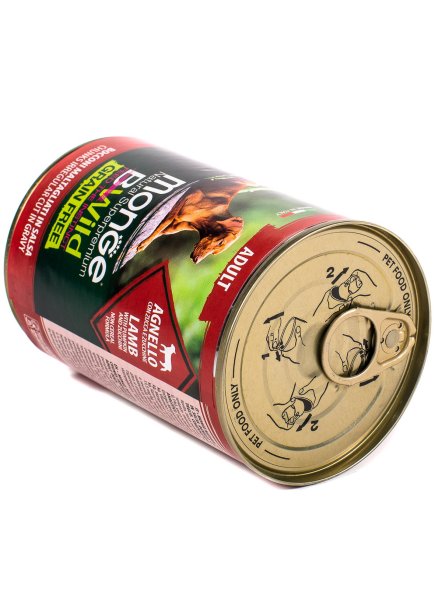 Monge BWild Grain Free - Беззерновые консервы из ягненка с тыквой и кабачками для взрослых собак всех пород 400 г