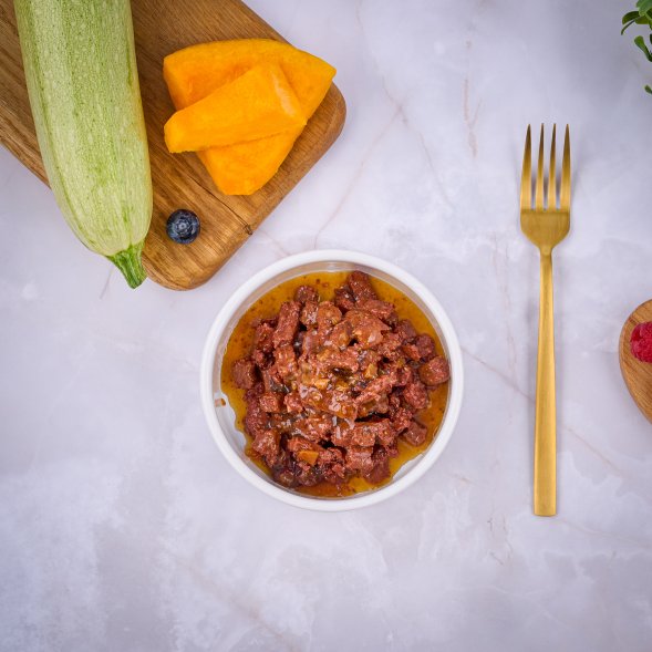 Monge BWild Grain Free - Беззерновые консервы из ягненка с тыквой и кабачками для взрослых собак всех пород 400 г