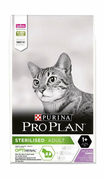 Purina Pro Plan Sterilised - Сухой корм для стерилизованных кошек с индейкой