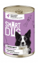 Smart Dog - Консервы для собак и щенков кусочки кролика в нежном соусе
