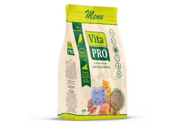 Vita Pro - Основной корм для канареек, 400гр