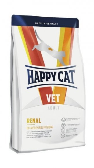 25944.580 Happy Cat Renal - Veterinarnaya dieta dlya koshek pri zabolevaniyah pochek, 1,4kg kypit v zoomagazine «PetXP» Happy Cat Renal - Ветеринарная диета для кошек при заболеваниях почек, 1,4кг