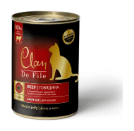 Clan de File - Консервы для Кошек с говядиной 