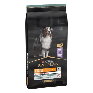 Pro Plan Grain Free - Беззерновой сухой корм для собак средних и крупных пород, с индейкой