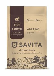 Savita - Сухой корм для собак малых пород, с мясом дикого кабана