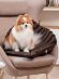Mr.Kranch - Лежанка для собак Листочек средняя, размер 90х65х5см