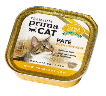 Prima Cat Pate with chicken - Паштет для Кошек из курицы (Ламистер) 100гр.