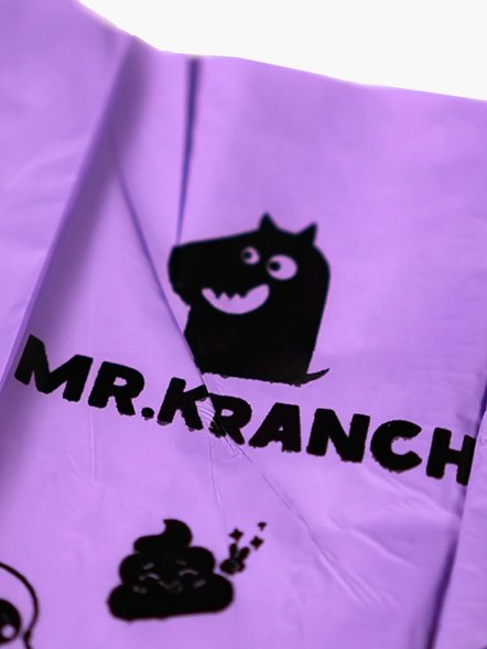 Mr. Kranch - Биодиспенсер со сменным рулоном пакетов для выгула собак