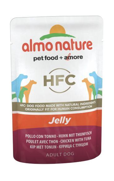 Almo Nature HFC Jelly Chicken and Tuna - Паучи для собак "Курица и тунец в желе"