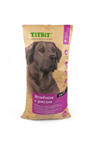 TitBit - Сухой корм для собак крупных пород с ягненком