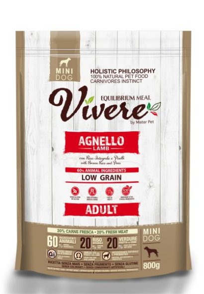 Vivere - Сухой корм для собак ягненок