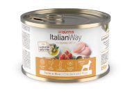 Italian Way Classic Fit - Консервы для собак с курицей и рисом