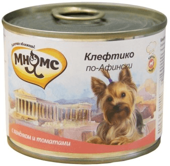Мнямс - Консервы для собак Клефтико по-афински (ягненок с томатами) 200 г