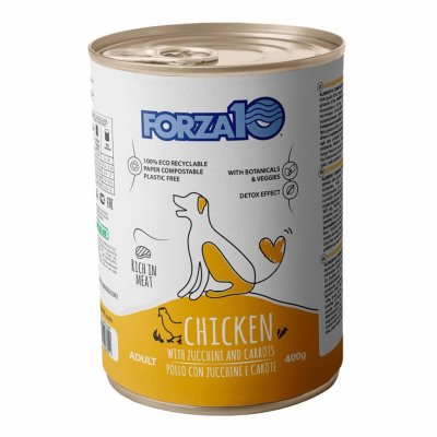 Forza10 Maintenance - Консервы для взрослых собак, с Курицей, Цукини и Морковью