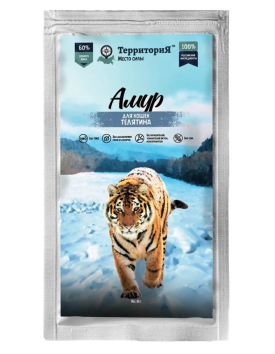 Территория Амур - Пауч для кошек с телятиной, 85гр