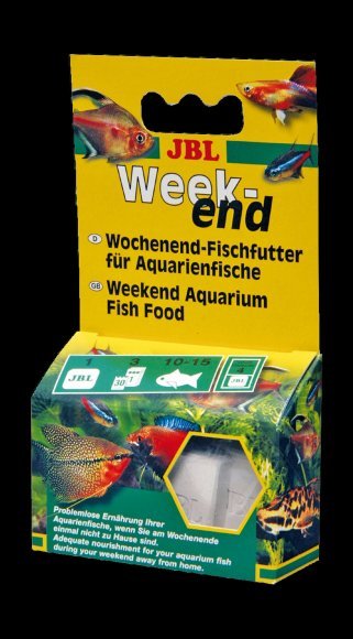 JBL Weekend - Корм выходного дня для любых пресноводных аквариумных рыб, 20 г
