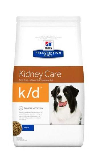 Hill's Prescription Diet k/d Kidney Care - Лечебный корм для собак при заболеваниях почек и ранней сердечной недостаточности