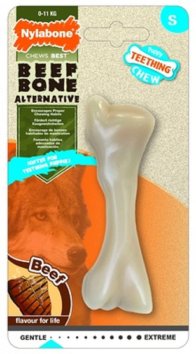 Nylabone - Косточка для щенков, аромат курицы, S