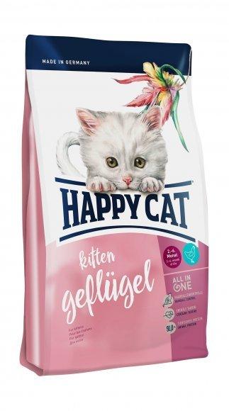 22468.580 Happy Cat Supreme Junior - Syhoi korm dlya kotyat . Zoomagazin PetXP Happy Cat Junior Geflugel - Сухой корм для котят с птицей