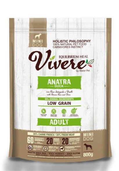 Vivere - Сухой корм для собак утка