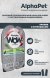 AlphaPet Wow СуперПремиум - Ламистер влажный корм для кошек, с чувствительным пищеварением, Кролик с Потрошками, 80 гр