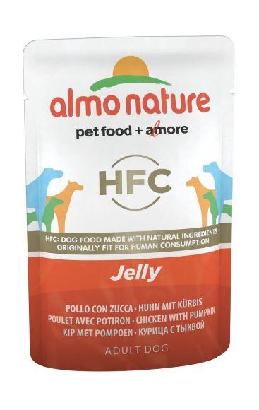 Almo Nature HFC Jelly Chicken and Pumpkin - Паучи для собак "Курица и и тыква в желе"
