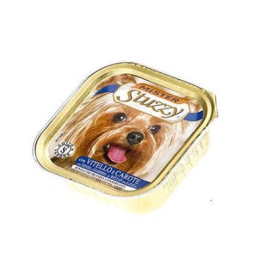Stuzzy Dog - Консервы для собак с телятиной и морковью 150 г