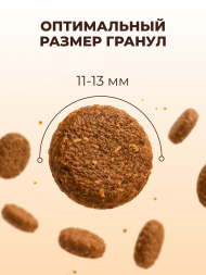 PetSHOP - Полнорационный сухой корм для взрослых собак всех пород, с мясом говядины, 20 кг