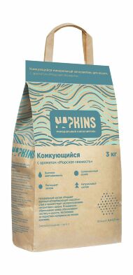 Napkins - Комкующийся наполнитель с ароматом "Морская свежесть"