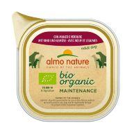 Almo Nature Bio Organic Beef&Vegetables - Паштет для собак с Говядиной и овощами
