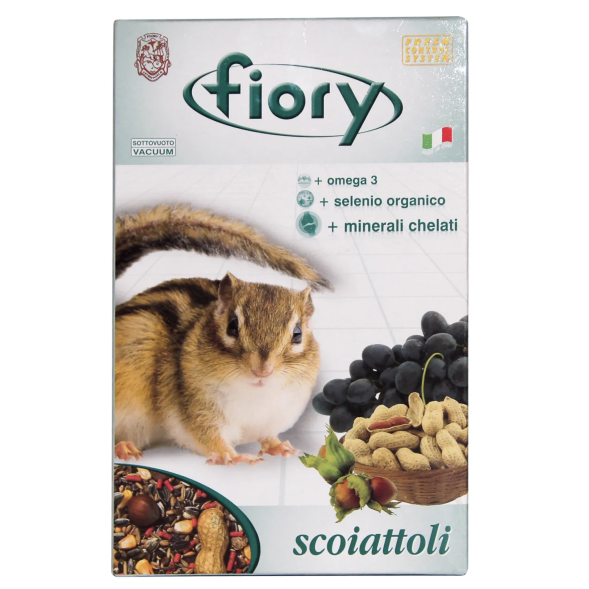 Fiory - Корм для белок Scoiattoli 850 г
