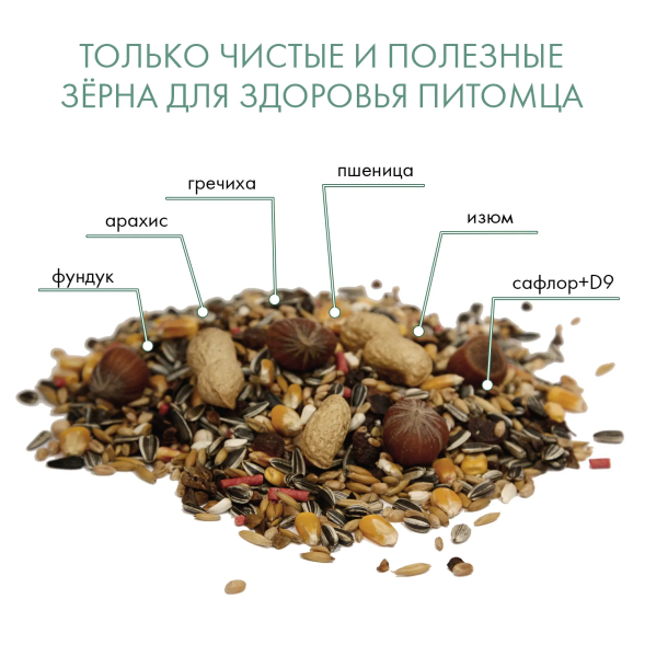 Fiory - Корм для белок Scoiattoli 850 г