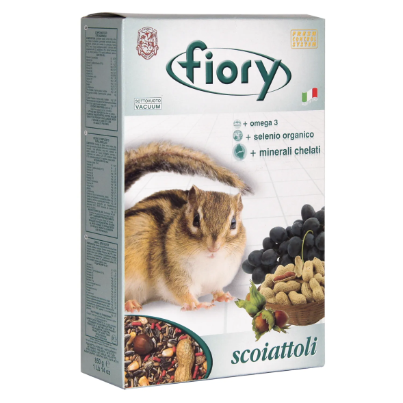 Fiory - Корм для белок Scoiattoli 850 г