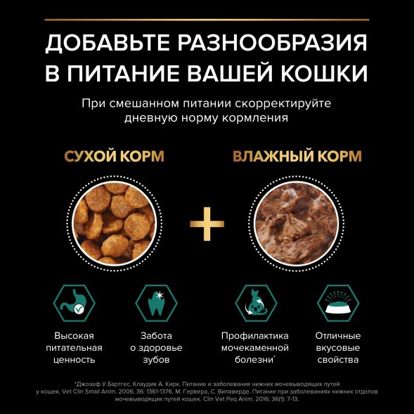 Pro Plan - Паучи для кошек - кусочки в соусе с уткой 85гр