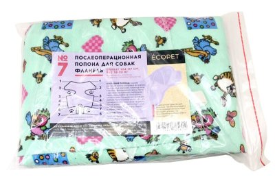 EcoPet - Попона №7 для собак фланель EcoPet - Попона №7 для собак фланель