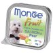 Monge Dog Fruit - Консервы для собак лосось с грушей 100гр