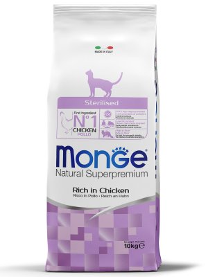 Monge Sterilised - Сухой корм для стерилизованных кошек Monge Sterilised - Сухой корм для стерилизованных кошек