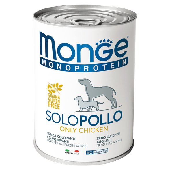 Monge Dog Monoproteico Solo - Консервы для собак паштет из курицы