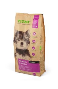 TitBit - Сухой корм для щенков мелких и средних пород  с ягненком