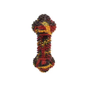 Nylabone - Косточка для собак жесткая, чизбургер с беконом, S 