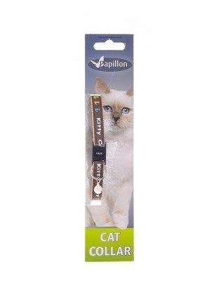 Papillon - Ошейник для кошек &amp;quot;Китти&amp;quot; 10мм-21-33см, коричневый (Adjustable cat collar, 10 mm x 21 - 33 cm, Kitty cat, colour brown) 270112