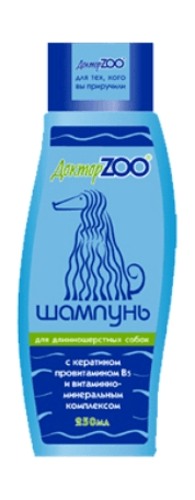 ДокторZoo - Шампунь для длинношерстных собак, 250 мл