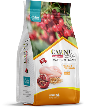 Carni Life - Сухой корм для котят с Курицей, Гранатом и Клюквой