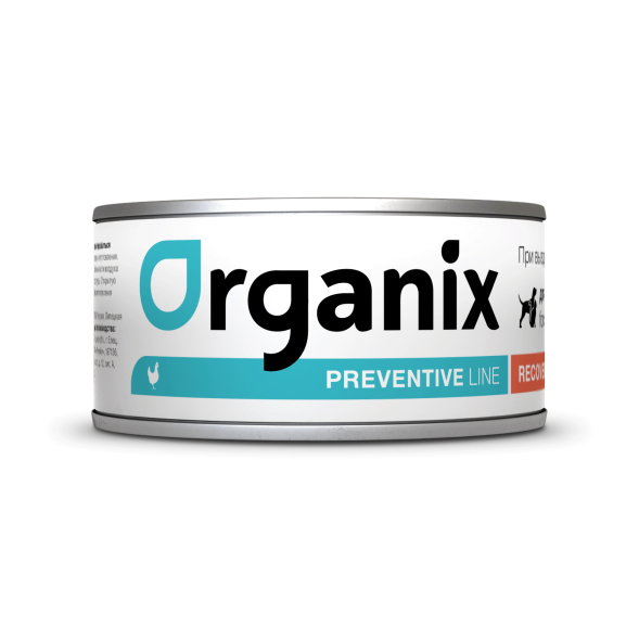 Organix Preventive Recovery - Консервы для кошек и собак в период анорексии, выздоровления и послеоперационного восстановления (Профилактика)